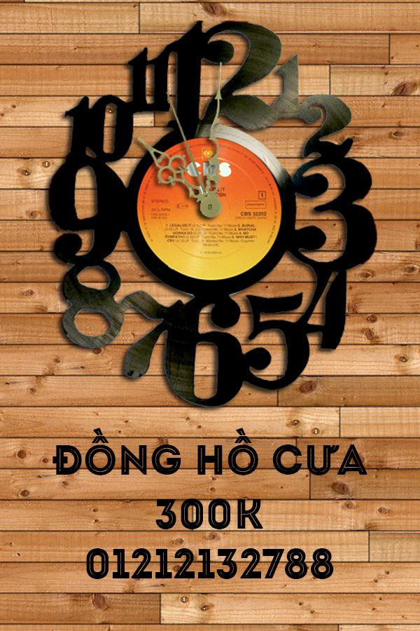 PK shop Đồng hồ đĩa than món quà độc,lạ nhất trên thị trường !!! - 7