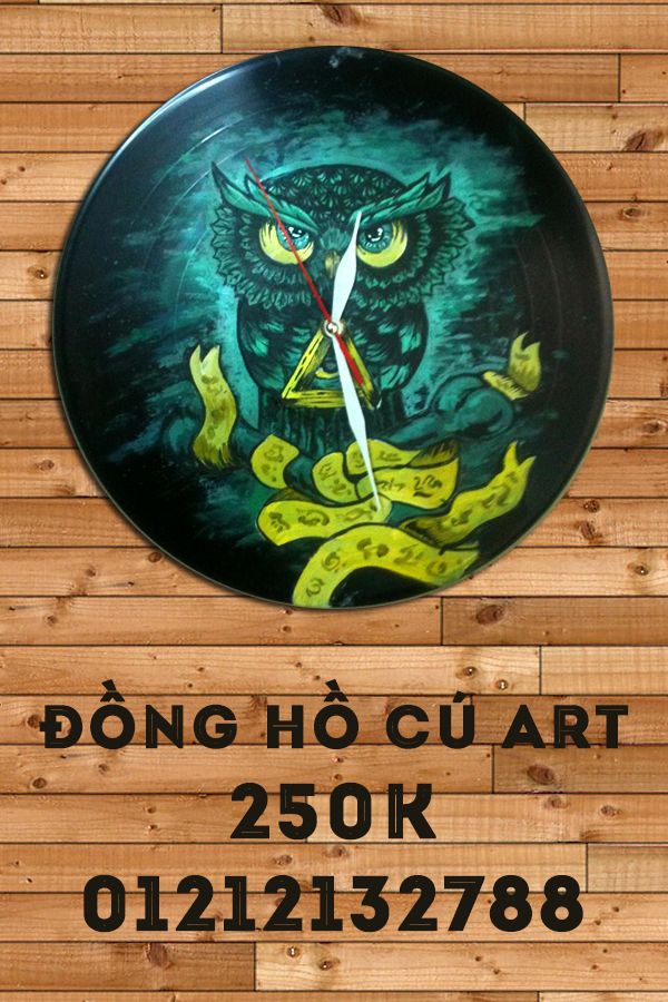 PK shop Đồng hồ đĩa than món quà độc,lạ nhất trên thị trường !!! - 8