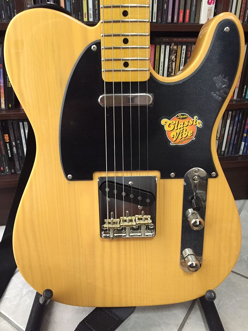 Ngd Squier Classic Vibe Telecaster Butterscotch Blonde The Gear Page