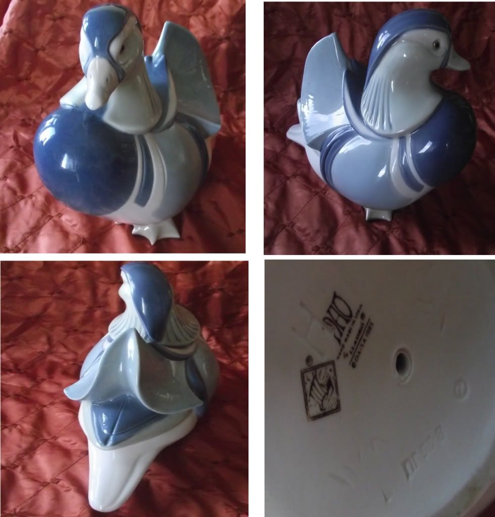 nao lladro duck figurines