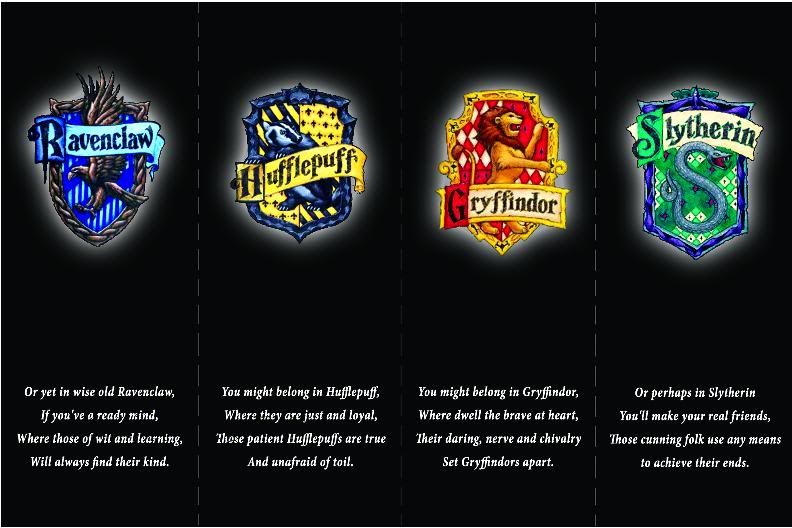 harry potter houses Pictures, Images and Photos