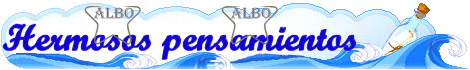hermosos pensamientos
