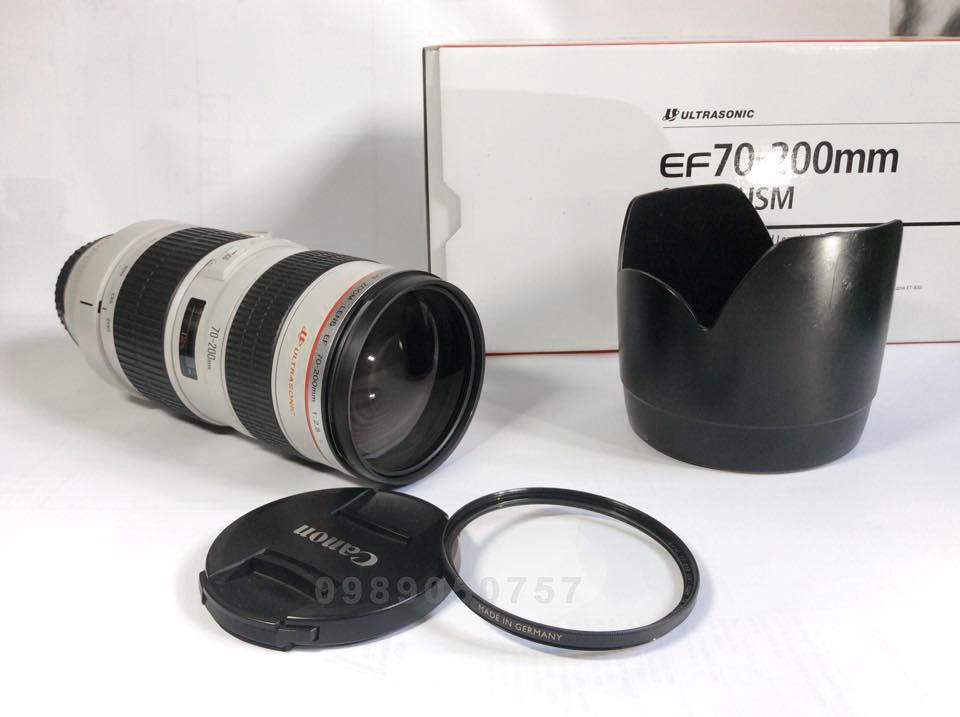 Bán 70-200 2.8UB, Ex 2x, Grip Pixel 6D, YN468, Hood EW83H, Trigg YN - 3