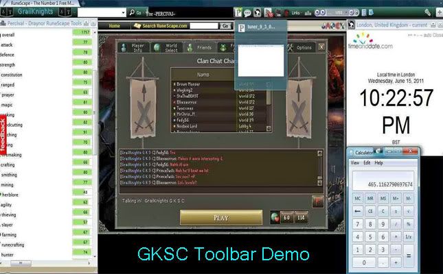 GKSC Toolbar