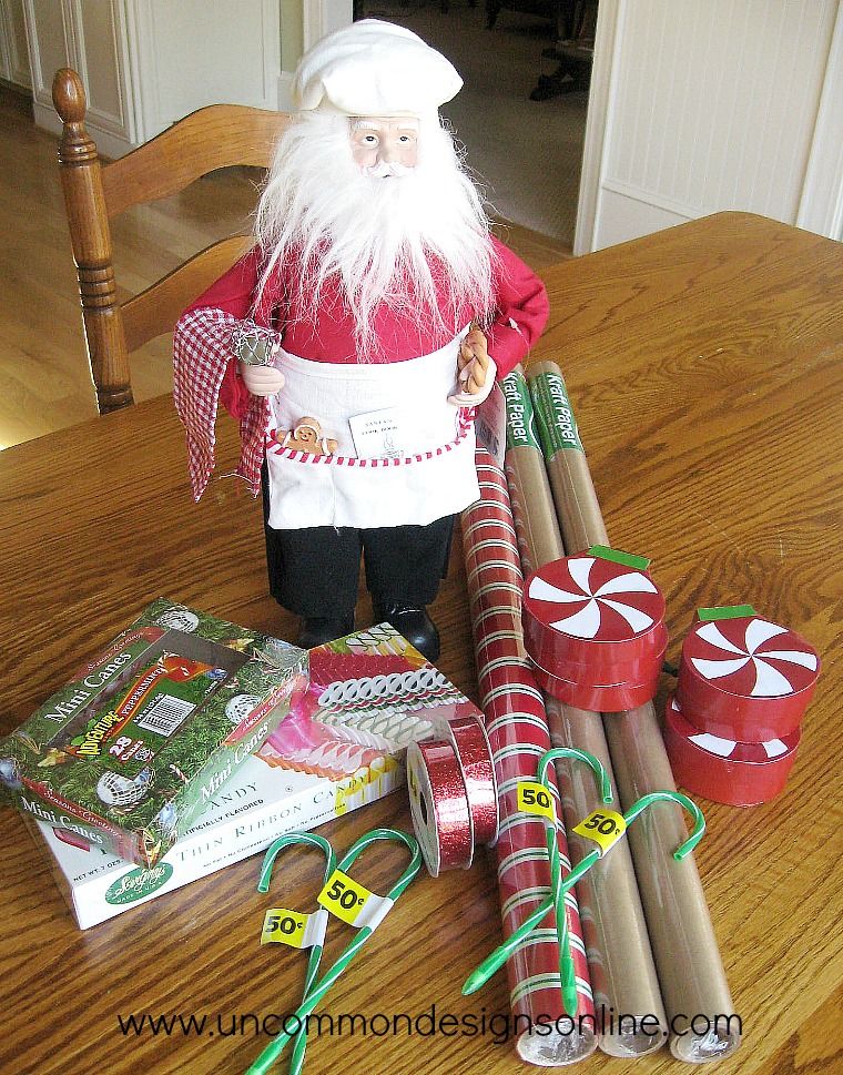 Santa's Sweetshop table