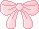 kawaii pixels photo: Kawaii Pink Bow notherpinkbow.png