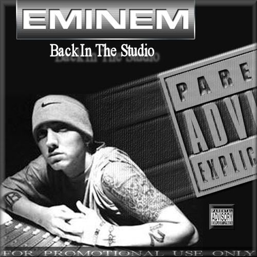 eminem is back. Eminem. Back In The Studio