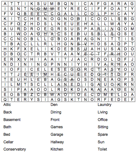 Wonder Word Search