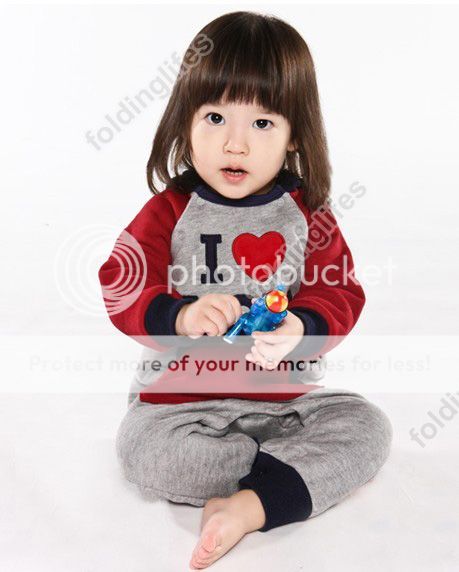 I Love Mom Dad Baby Kid Toddler Boy Girl Onesie Bodysuit Romper Jumpsuit Costume