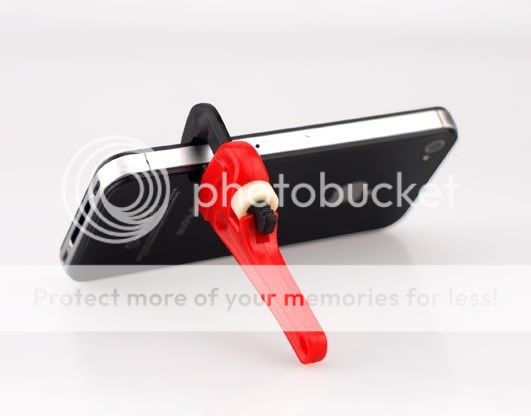 Iwrench Stand Novelty Wrench Holder for iPod Nano Mobile Cell Phone iPhone 4 4S