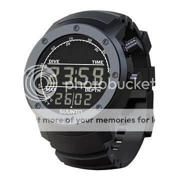 Suunto ELEMENTUM AQUA Black Rubber / Dark Display Dive Watch