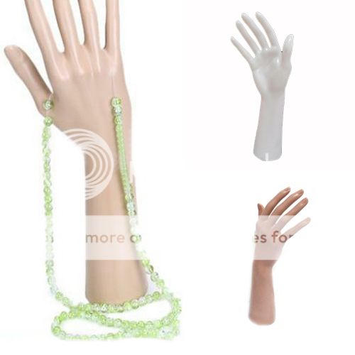 Showcase Mannequin Hand Gloves Display Jewelry Bracelet Necklace 
