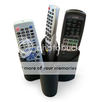 Me Cozy Remote Control Tidy Holder Organizer Black