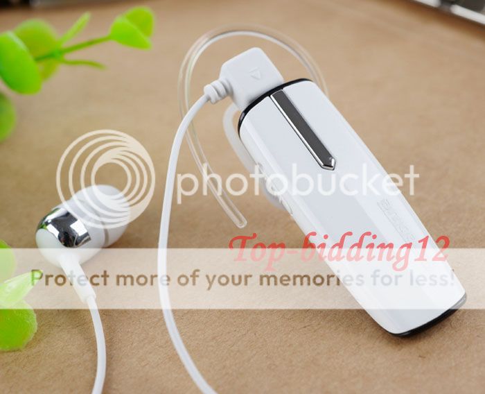 Wireless Bluetooth Stereo Headset Earphone for iPhone 4S 5 Samsung HTC Nokia LG