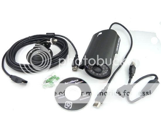 USB Surveillance Camera Home CCTV Security Camera Day Night IR Vision Waterproof