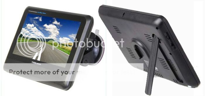 7" Wireless Car Rearview Monitor 2 4GHz Car Backup Camera IR Night Vision Truck